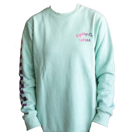 SUDADERA CREW NECK BASIC ALGODÓN RECICLADO LAFUGA CYCLING CO 2