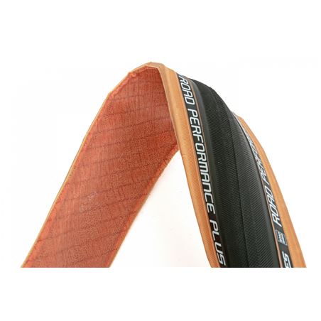 CUBIERTA MSC PERFORMANCE PLUS 700X25 60TPI ROAD SHIELD BROWN 2