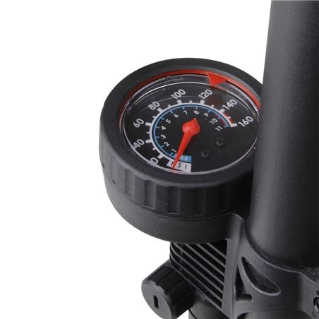 BOMBA TALLER ELTIN NEGRA MANÓMETRO 160PSI 2