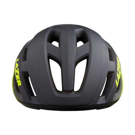 CASCO LAZER STRADA KC GRIS/AMARIL M