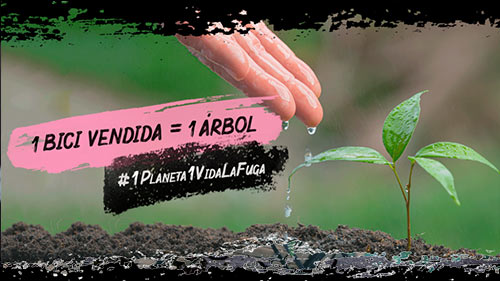 1 BICI=1 &Aacute;RBOL, por un mundo mejor. LaFuga Cycling