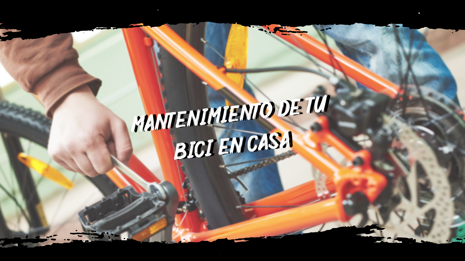 mantenimiento de bicicleta en casa